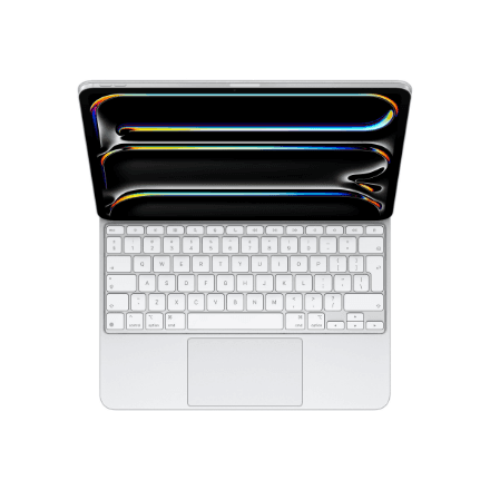 Apple Magic Keyboard for iPad Pro 13‑inch (M4) - INT White | Apple – nuotrauka 1