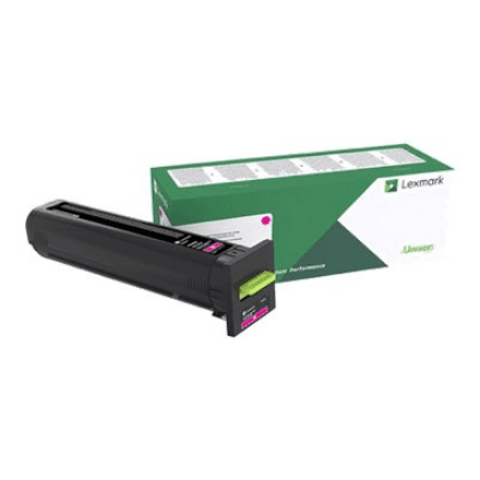 Lexmark CX825, 860 Magenta Return Programme 22K Toner Cartridge · Lexmark 82K2XM0 · Lexmark - Extra High Yield - magenta - original - toner cartridge - LCCP, LRP – image 1