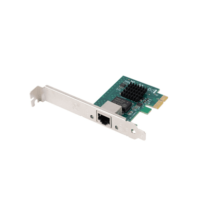 Lanberg PCI-Express to RJ45 Ethernet Adapter network card PCI-E X1 1X RJ45 2.5GB Low profile – nuotrauka 1
