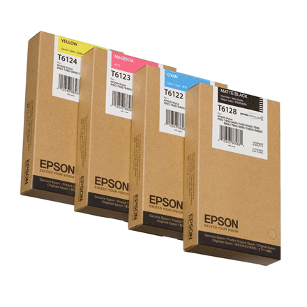 Epson T612200 | Ink cartrige | Cyan – image 1