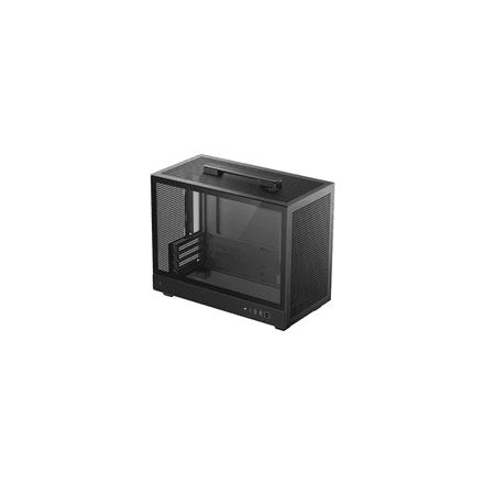 Deepcool Case | CH160 Plus | Black | Mini-ITX – nuotrauka 1