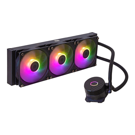 Cooler Master | CPU Liquid Cooler | MasterLiquid 360L Core ARGB | Intel, AMD – nuotrauka 1
