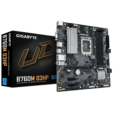 Gigabyte B760M D3HP Processor family Intel – nuotrauka 1