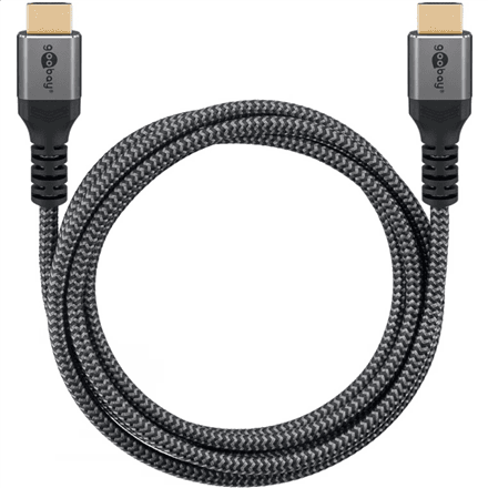 Goobay High Speed HDMI Cable with Ethernet | HDMI to HDMI | 1 m – nuotrauka 1