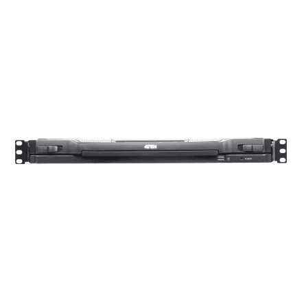 Aten | 1-Local/Remote Share Access 8-Port PS/2-USB VGA Single Rail LCD KVM over IP switch – nuotrauka 1
