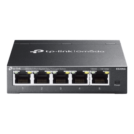 TP-LINK | Omada 5-Port Gigabit Easy Managed Switch | ES205G | Desktop – image 1