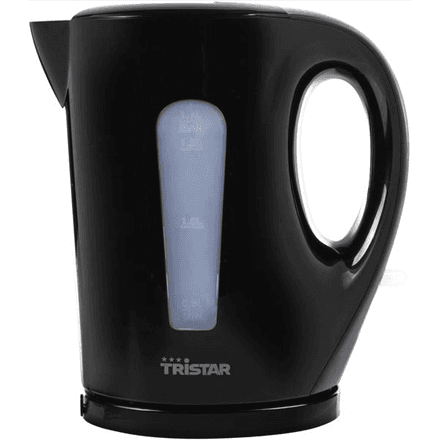 Tristar | Kettle | WK-3384 | Standard | 2200 W | 1.7 L | Plastic | Black – nuotrauka 1