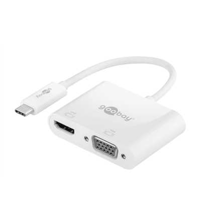 Goobay | USB-C Multiport Adapter HDMI+VGA | 52430 – nuotrauka 1