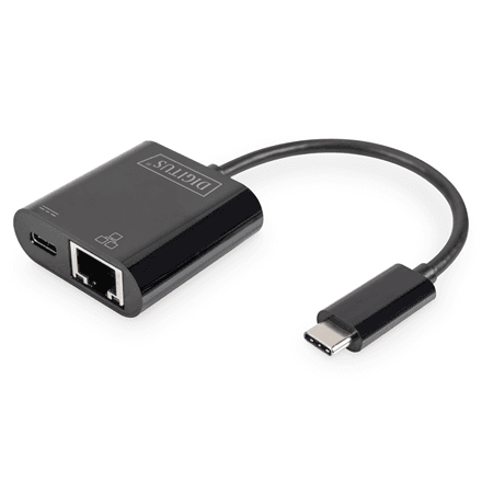 Digitus USB-Type-C Gigabit Ethernet Adapter + PD with power delivery function – image 1