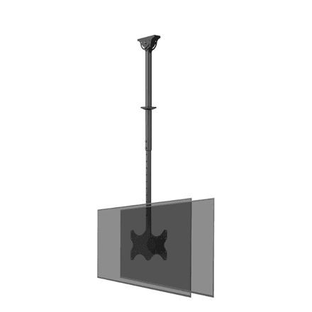 Neomounts CL35-340BL22 Dual Monitor/TV Mount Ceiling · Adjustable Height, Rotate, Tilt, Swivel · 23-42 " – image 1