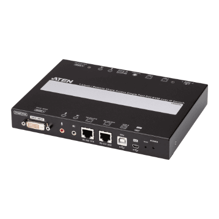 Aten | 1-Port/Remote Share Access Single port DVI KVM over IP Switch | CN9600 – image 1