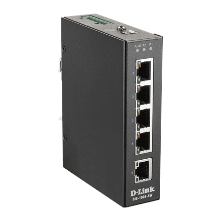 D-Link Industrial Fast Ethernet Switch – nuotrauka 1