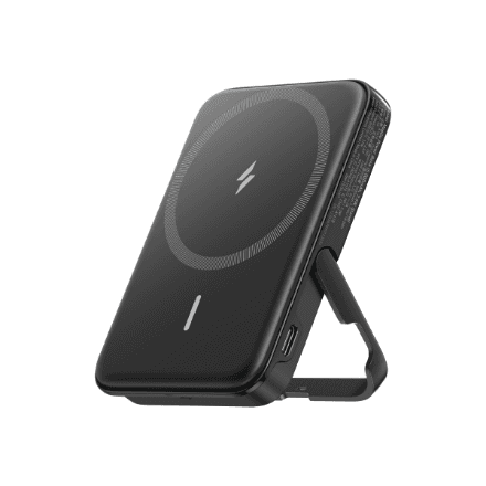 Anker 322 MagGo Power Bank with Holder | A1618G11 | 5000 mAh | Black – image 1