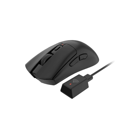 Genesis Gaming Mouse | Zircon 880 Pro 8k | Wireless | 2.4GHz, Bluetooth | Black – nuotrauka 1