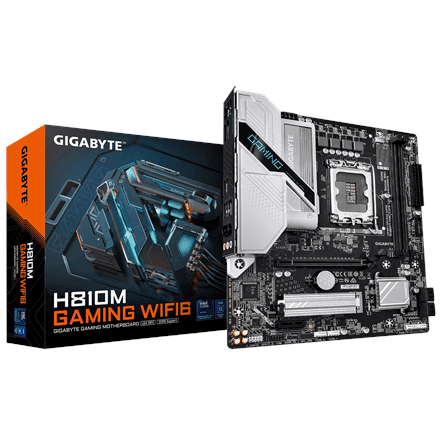 Gigabyte H810M GAMING WIFI6 · Processor family Intel · Processor socket LGA1851 – image 1