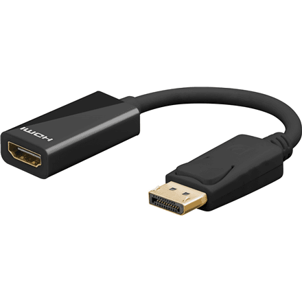 Goobay | DisplayPort/HDMI Adapter Cable | 67881 | DisplayPort Male | HDMI Female | 0.1 m – nuotrauka 1