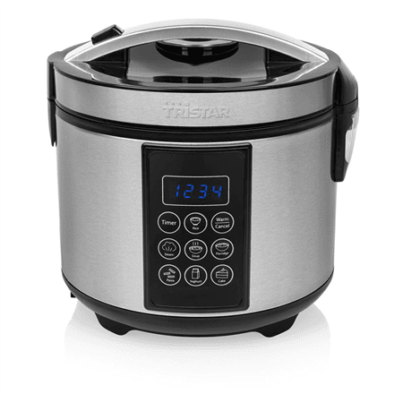 Tristar | Multicooker | RK-6132 | 500 W | 1.5 L | Number of programs 7 | Grey – image 1