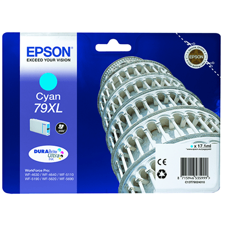 Epson 79XL | C13T79024010 | Inkjet cartridge | Cyan – image 1