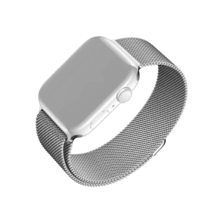 Fixed | Mesh Strap for Apple Watch 42/44/45/46/49mm | Silver – image 1