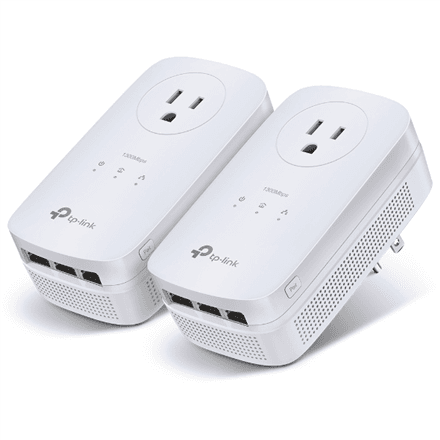 TP-LINK AV1300 Gigabit Passthrough Powerline Starter Kit – nuotrauka 1