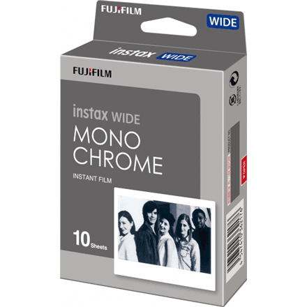 Fujifilm | Instax Wide Monochrome Instant film | Quantity 10 – nuotrauka 1