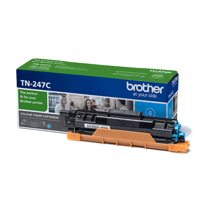 Brother TN-247C | Toner cartridge | Cyan – nuotrauka 1