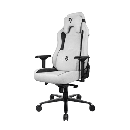 Arozzi Fabric Gaming Chair Vernazza Supersoft Light Grey – image 1