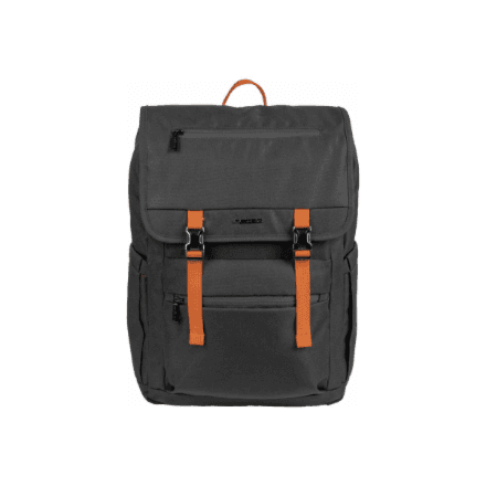 Natec | Backpack | Niala | Fits up to size 15.6 " | Backpack | Black/Orange – image 1