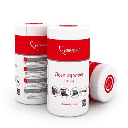Gembird | CK-WW100-01 | Cleaning wipes – nuotrauka 1