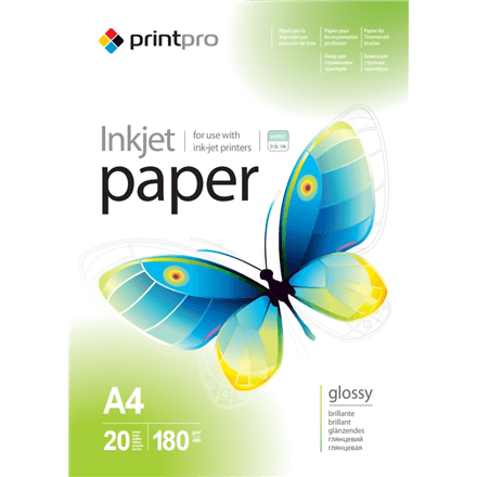 ColorWay PrintPro Photo Paper, 20 sheets | High Glossy | 180 g/m² | A4 – nuotrauka 1