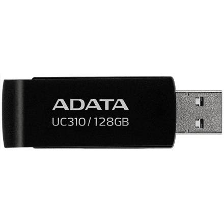 ADATA | USB Flash Drive | UC310 | 128 GB | USB Type-A | Black – nuotrauka 1