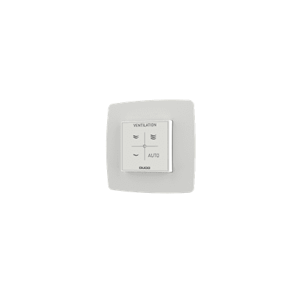 DUCO Humidity Room Sensor with Control RF/Wired, White – image 1
