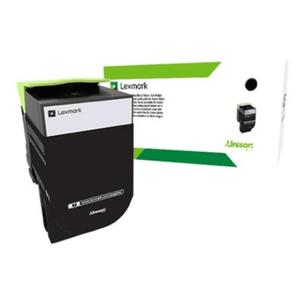 Lexmark 80C2HKE | 802HKE Black High Yield Corporate Cartridge (4k) | Cartridge | Black – image 1