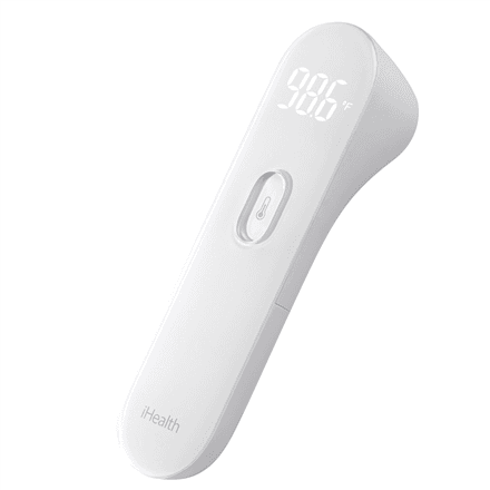 iHealth | PT3 Non Contact Forehead Thermometer | White – image 1