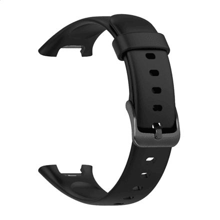 Fixed | Silicone Strap for Xiaomi Mi Smart Band 7 Pro | Black – nuotrauka 1
