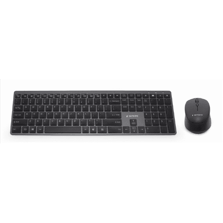 Gembird Backlight Pro Business Slim wireless desktop set – image 1