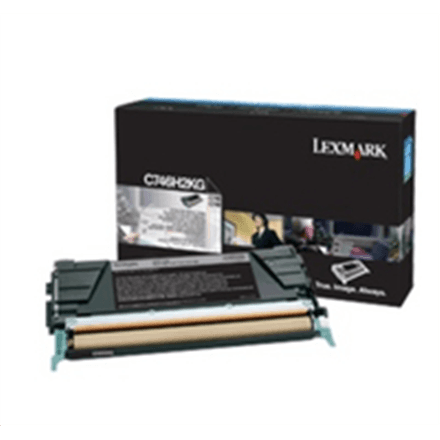 Lexmark C746H3KG | C746, C748 Black High Yield Corporate Cartridge | Cartridge | Black – image 1