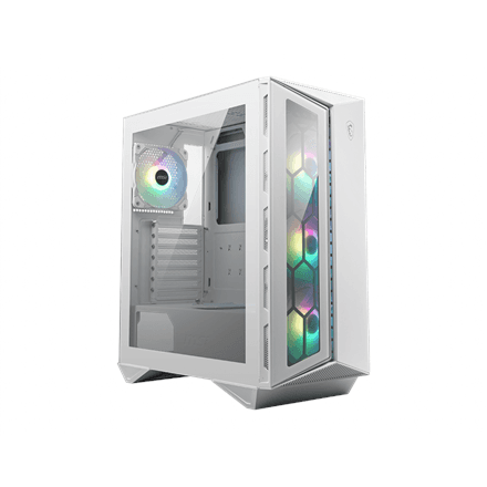 MSI | MPG GUNGNIR 110R | Side window | White | Mid-Tower | ATX – image 1