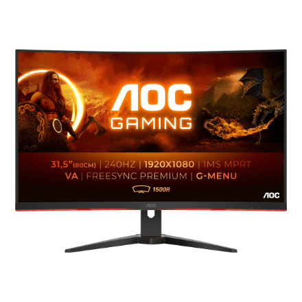 AOC Curved Gaming Monitor – image 1