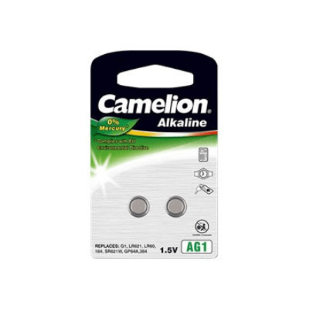 Camelion | AG1/LR60/LR621/364 | Alkaline Buttoncell | 2 pc(s) – nuotrauka 1
