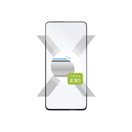 Fixed Screen protector | Samsung | Galaxy S24 FE | Tempered glass | Black | 2.5D – nuotrauka 1