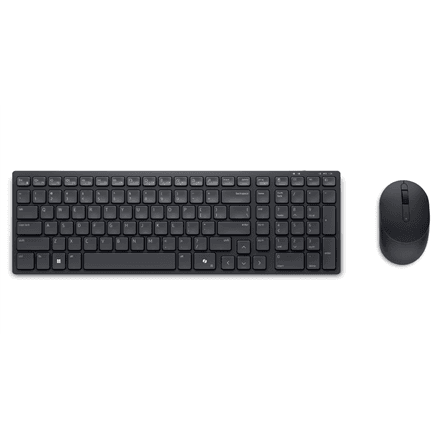 Dell | KM555 | Keyboard and Mouse Set | Wireless | Wireless connection | Estonian | Black – image 1