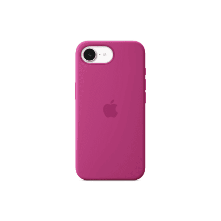 Apple Back cover | Apple | iPhone 16e | Silicone | Fuchsia – image 1