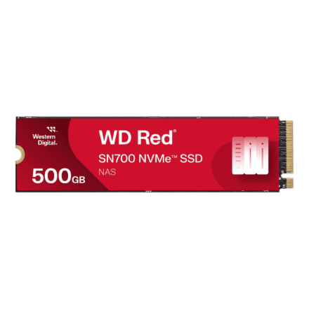 QNAP SSD 79700-G50001WD03-RS Red SN700 500GB NVMe PCIe Gen3x4 Bulk | QNAP – image 1