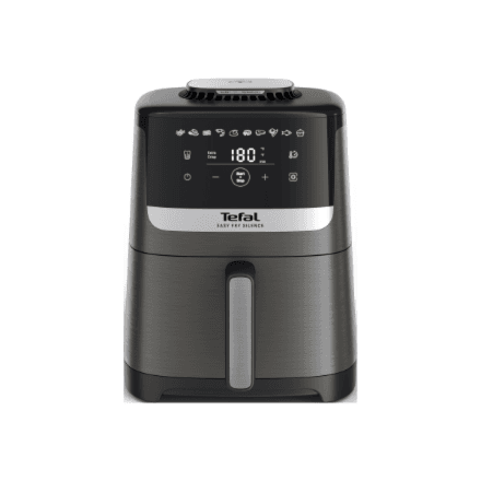 TEFAL Air Fryer | Easy Fry Silence EY551HE0 | Power 1650 W | Capacity 5 L | Gray – nuotrauka 1