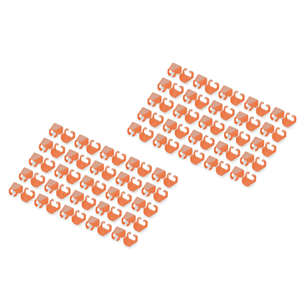 Digitus | Color clips for Patch cable | A-CC-O | Orange – image 1
