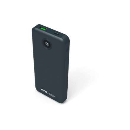 PORT CONNECT External battery 2 X USB-C PD | 10000 mAh | Blue – image 1