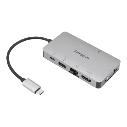 Targus USB-C DP Alt Mode Single Video 4K HDMI/VGA Docking Station with 100W PD Pass-Thru – nuotrauka 1