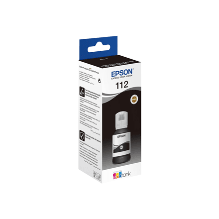 Epson 112 EcoTank Pigment | C13T06C14A | Ink Bottle | Black – nuotrauka 1