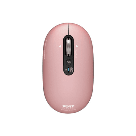 PORT CONNECT Mouse | PURE MAC | Wireless | Bluetooth | Pink – image 1